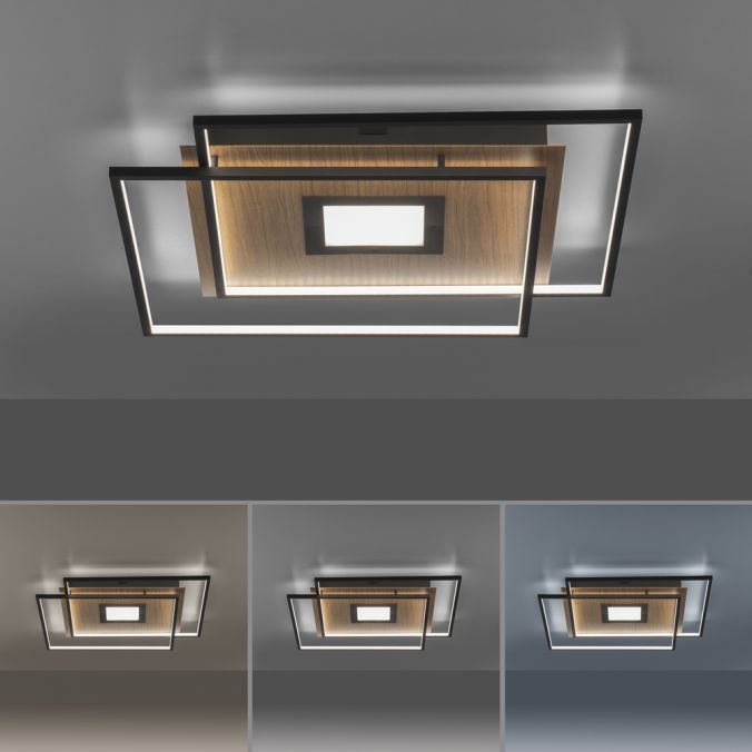 Paul Neuhaus Paul Neuhaus, Q-AMIRA, LED-Deckenleuchte, Fernbedienung, Smart Home Online Outlet
