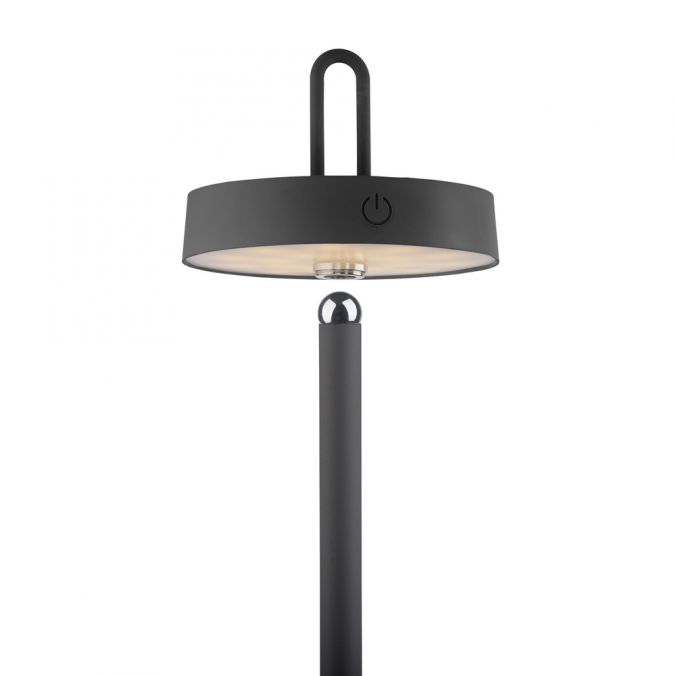 Paul Neuhaus LED Akku Stehlampe schwarz dimmbar per Touch IP44 Memoryfunktion Bestseller