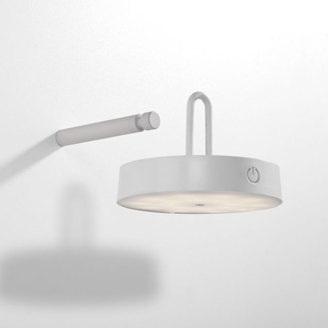 Paul Neuhaus LED Akku Wandleuchte weiß dimmbar per Touch IP44 Memoryfunktion Tägliche Deals