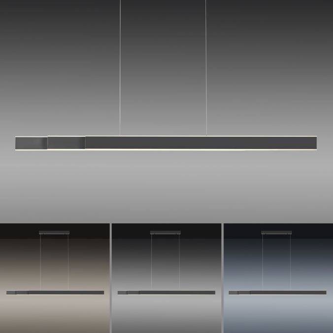 Paul Neuhaus Paul Neuhaus PURE LUME LED Pendelleuchte anthrazit CCT Sensordimmer VIP-Rabatte