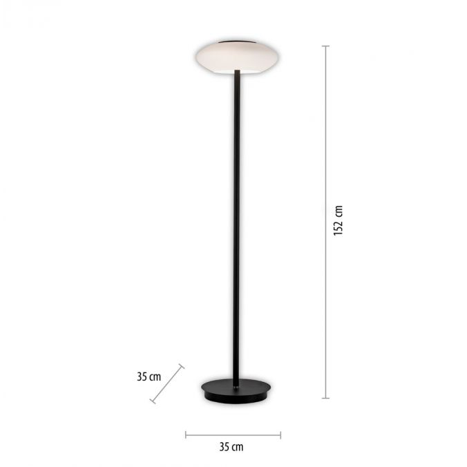 Paul Neuhaus Paul Neuhaus Q ETIENNE LED Stehleuchte Smart Home schwarz dimmbar CCT Neueste Stile