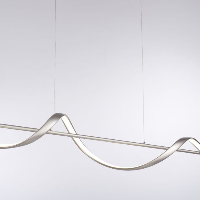 Paul Neuhaus Paul Neuhaus LED Pendelleuchte Q-SWING silber Smart Home dimmbar FB Zeitbegrenzte Promotion