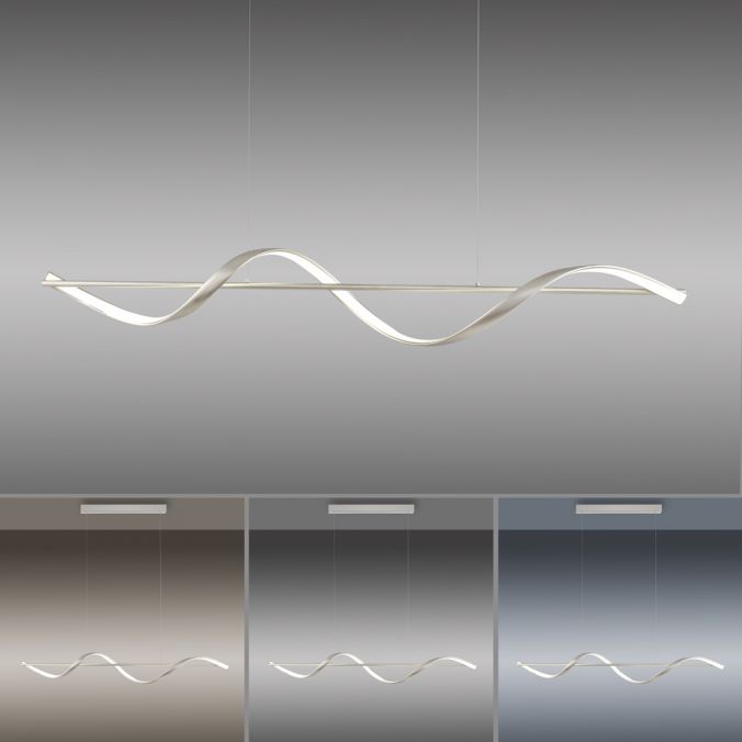 Paul Neuhaus Paul Neuhaus LED Pendelleuchte Q-SWING silber Smart Home dimmbar FB Zeitbegrenzte Promotion