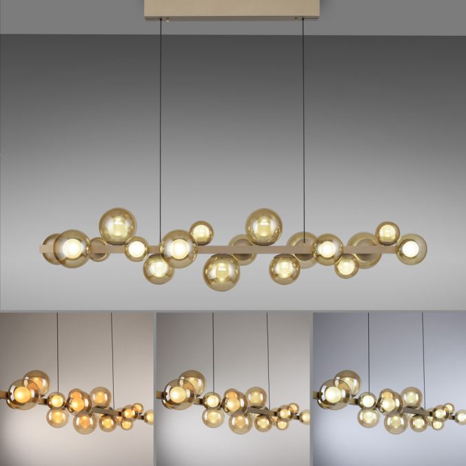 Paul Neuhaus Paul Neuhaus LED Pendelleuchte PURE E-Popup bronce höhenverstellbar Nur noch ein Tag übrig