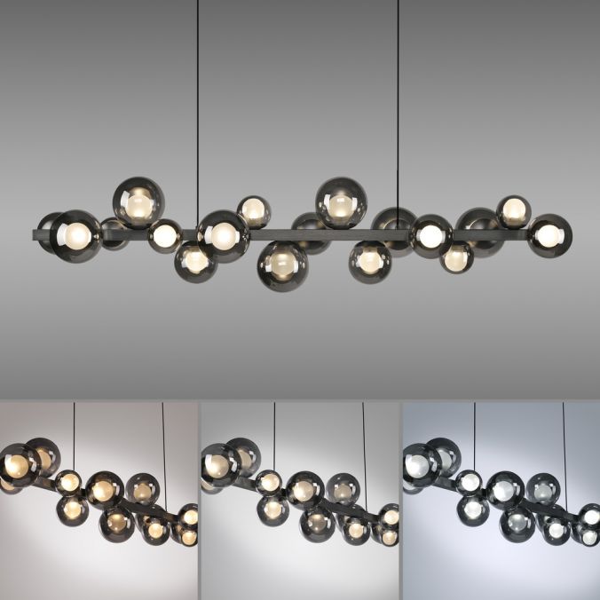 Paul Neuhaus Paul Neuhaus LED Pendelleuchte PURE E-Popup grau höhenverstellbar Super Rabatt