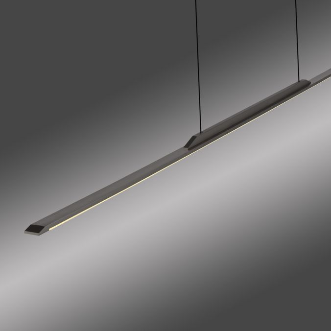 Paul Neuhaus Paul Neuhaus Pendelleuchte PURE Surface grau eloxiert 125x25 höhenverstellbar Speichern exportieren