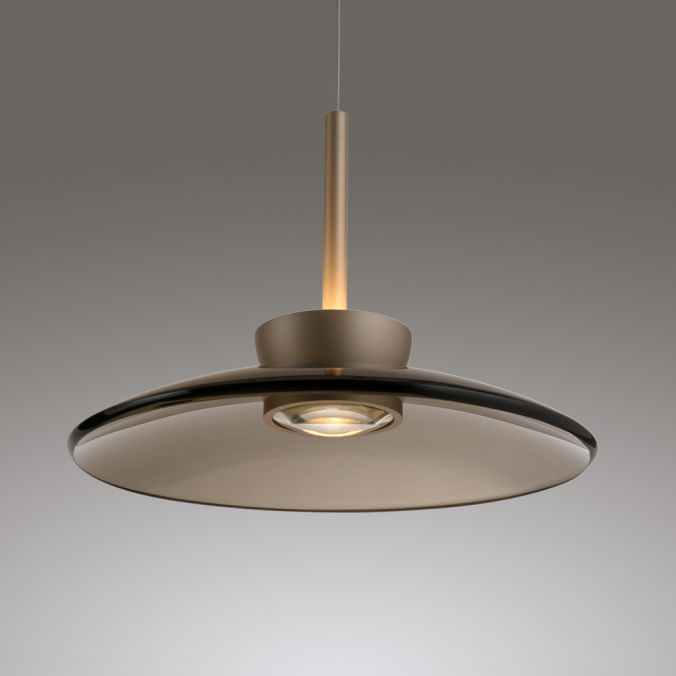 Paul Neuhaus Paul Neuhaus LED Pendelleuchte PURE Moon bronze 3 flammig Lift dimmbar Im Verkauf