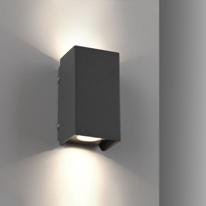 Paul Neuhaus LED Außenleuchte anthrazit IP54 spritzwasserschutz Wandleuchte Auslauf