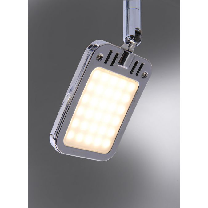 Paul Neuhaus LED-Deckenleuchte, chrom, warmweiße Lichtfarbe, energiesparend, modern Cyber Monday