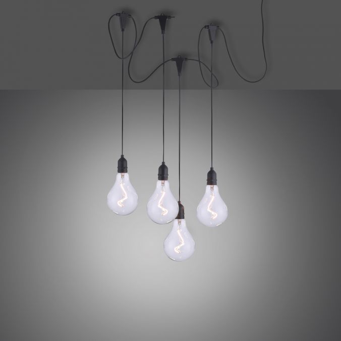 Paul Neuhaus LED Pendelleuchte, schwarz, spritzwassergeschützt, modern Online Outlet