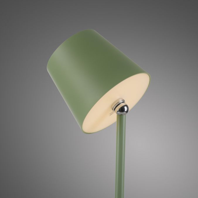 Paul Neuhaus LED Flaschenleuchte grün Akku Touchdimmer USB IP54 Tischleuchte Exklusive Angebote