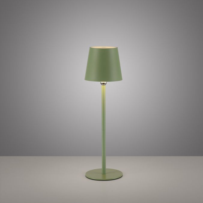 Paul Neuhaus LED Flaschenleuchte grün Akku Touchdimmer USB IP54 Tischleuchte Exklusive Angebote