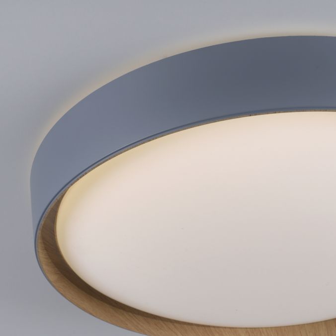 Paul Neuhaus Paul Neuhaus Q EMILIA Deckenleuchte Smart Home grau matt farbig Holzoptik dimmbar Wochenangebot