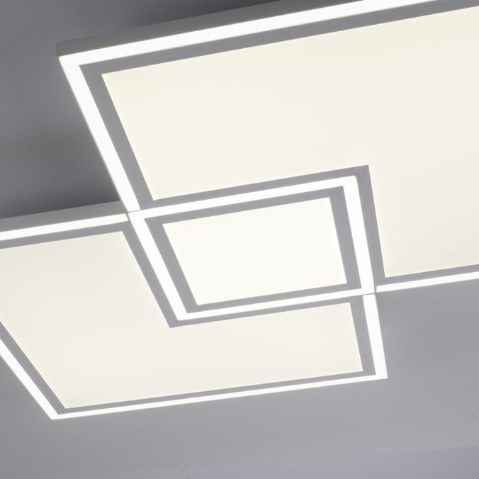 Paul Neuhaus LED Deckenleuchte weiß Fernbedienung dimmbar CCT Farbsteuerung Memory Neueste Stile