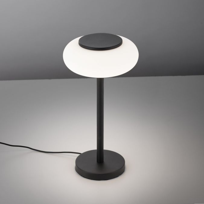 Paul Neuhaus Paul Neuhaus Q ETIENNE LED Tischleuchte Smart Home schwarz dimmbar rund Riesige Rabatte