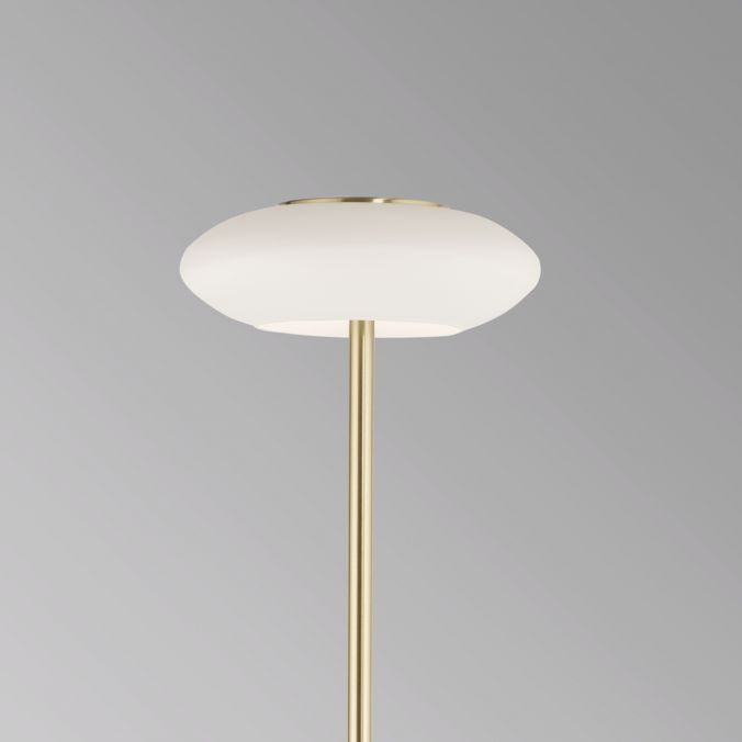 Paul Neuhaus Paul Neuhaus Q ETIENNE LED Stehleuchte Smart Home messing matt dimmbar CCT Kostenloser Versand international