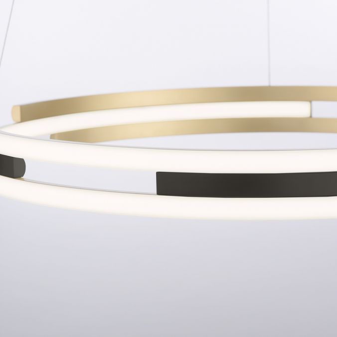 Paul Neuhaus Paul Neuhaus LED Pendelleuchte Q-BELUGA messing matt Smart Home dimmbar Fabrikladen