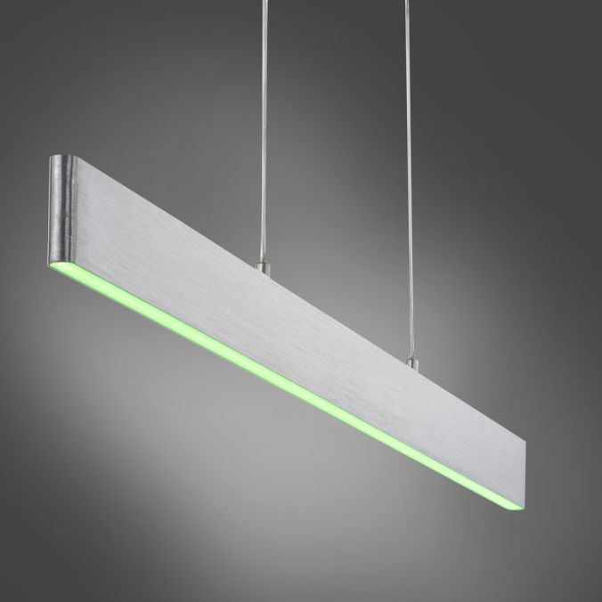 Paul Neuhaus LED Pendelleuchte silber, Fernbedienung, Medion-App smarthome Black Friday Preise