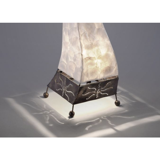 Paul Neuhaus Tischleuchte, Afrika-Stil, E27 Fassung, Schnurschalter, dekorativ Tägliche Deals