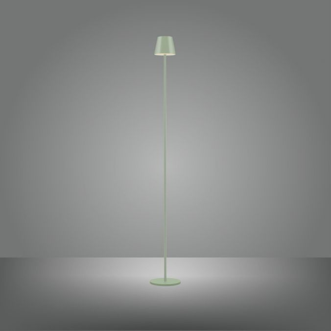 Paul Neuhaus LED Akkuleuchte grün Steh- und Tischleuchte Touchdimmer IP54 Außenbereich Super Sparpreis