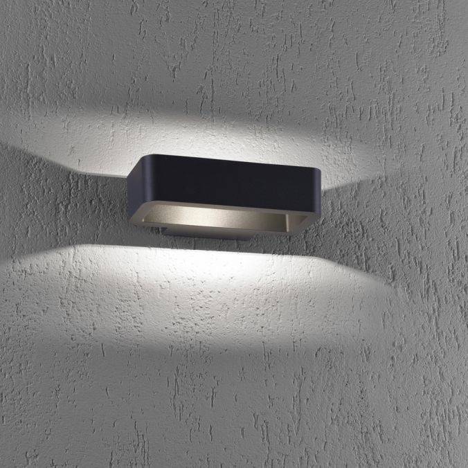 Paul Neuhaus LED-Außenwandleuchte, anthrazit, beidseitig beleuchtet, warmweiß, IP44 Letzte 2 Tage