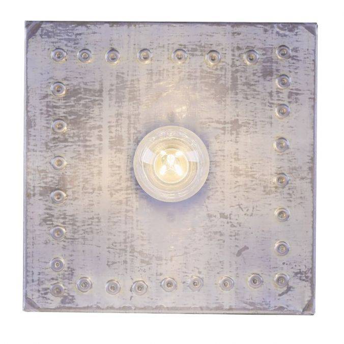 Paul Neuhaus Deckenleuchte, eisenfarben, quadratisch, Industrial-Stil, E27 Fassung Bis zu 55% Rabatt