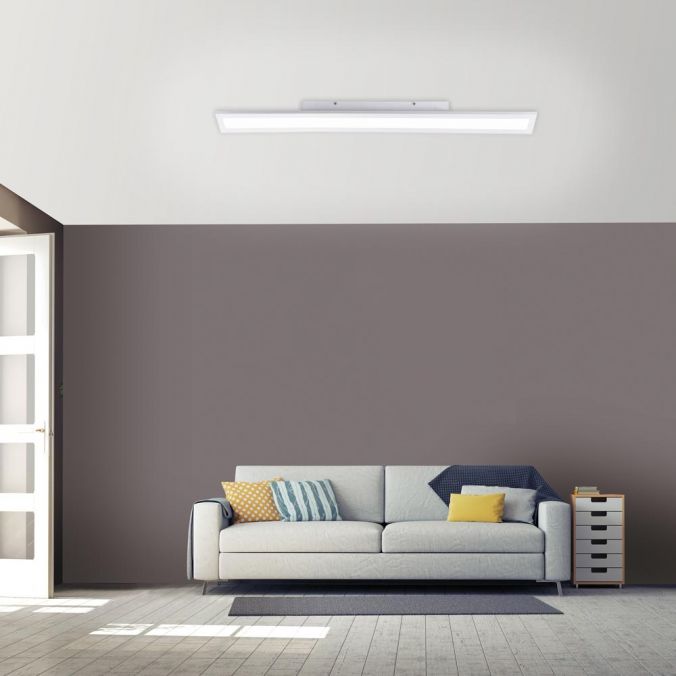 Paul Neuhaus LED-Panel, weiß, 120x10cm, neutralweißes Licht, dimmbar, modern 50% Rabatt mit kostenlosem Versand