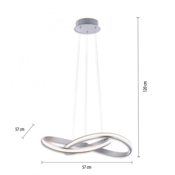 Paul Neuhaus LED Pendelleuchte Smart-Home, Lichtfarbsteuerung, Farbwechsel, dimmbar 50% Rabatt für begrenzte Zeit