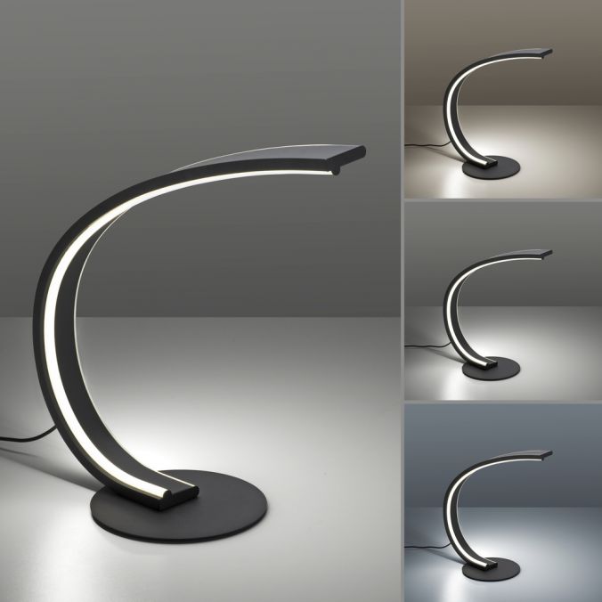 Paul Neuhaus Paul Neuhaus Q VITO LED Tischleuchte Smart Home anthrazitfarbig dimmbar Rabatte dieses Monats