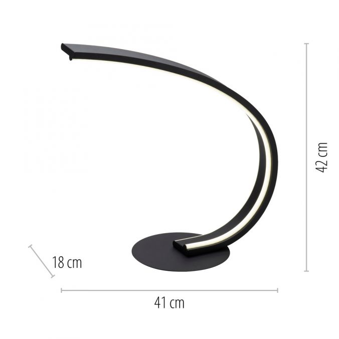 Paul Neuhaus Paul Neuhaus Q VITO LED Tischleuchte Smart Home anthrazitfarbig dimmbar Rabatte dieses Monats