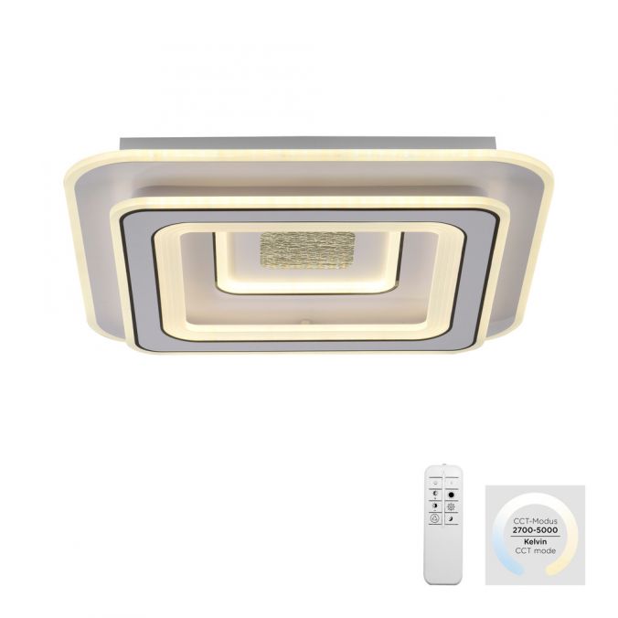 Paul Neuhaus LED Deckenleuchte weiß Fernbedienung dmmbar Wohnraumbeleuchtung