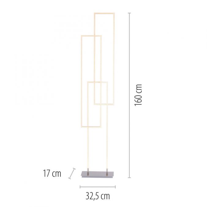 Paul Neuhaus Paul Neuhaus, Q-INIGO LED Stehleuchte, Lichtfarbensteuerung, Smart Home Günstig kaufen
