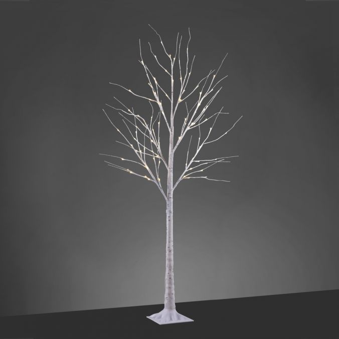 Paul Neuhaus LED Baum, weiß, Birkenoptik, spritzwassergeschützt, modern, warmweiß Osterangebot