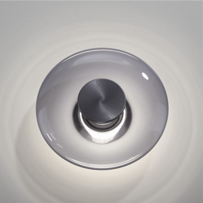 Paul Neuhaus Paul Neuhaus LED Wand-Deckenleuchte PURE Vitrum grau Tronicdimmer Exklusive Angebote