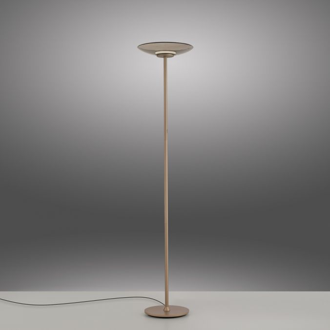 Paul Neuhaus Paul Neuhaus LED Stehleuchte Pure Moon bronze Touchdimmer Amberfarben Blitzangebot