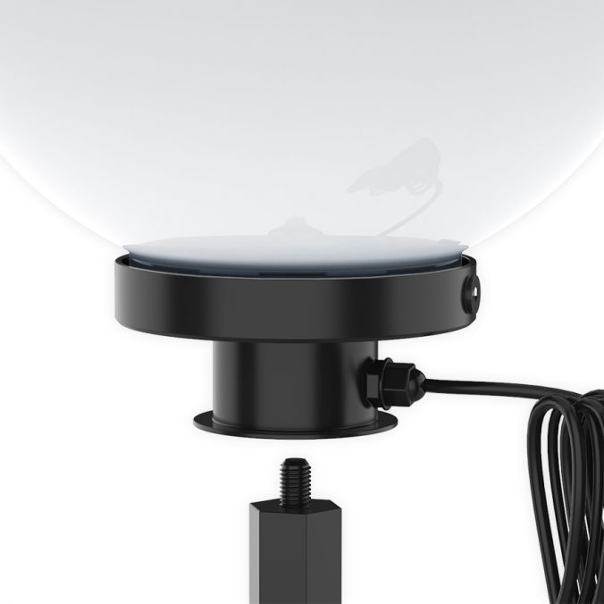 Paul Neuhaus Kugelleuchten, 2er-Set, Ø 30cm, Opalweiß, IP44, Gartenleuchte Sonderangebot der Fabrik