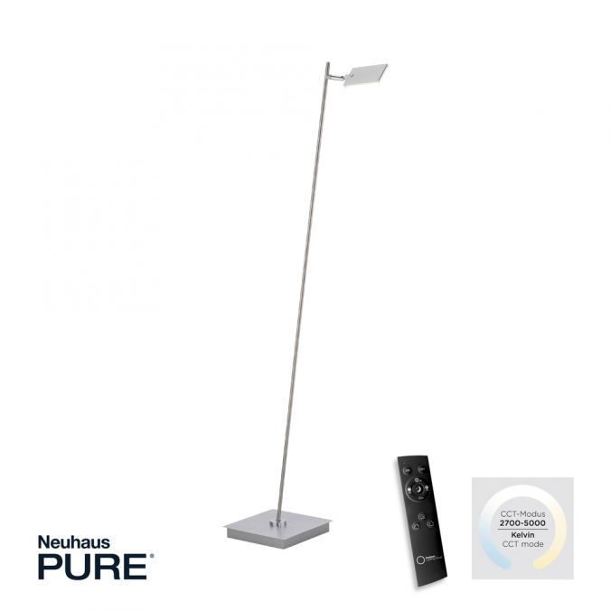 Paul Neuhaus Paul Neuhaus PURE MIRA LED Tischleuchte aluminium dimmbar Schreibtischlampe