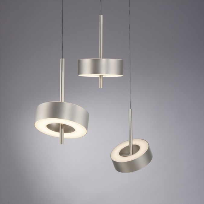 Paul Neuhaus Pendelleuchte Q-ROTATE 3 flammig aluminium höhenverstellbar Smart Home Rabatte dieses Monats