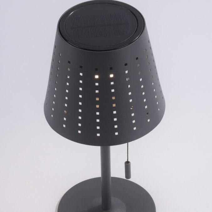 Paul Neuhaus LED Tischleuchte, anthrazit, modern, inkl. Zugschalter, solarbetrieben im Angebot