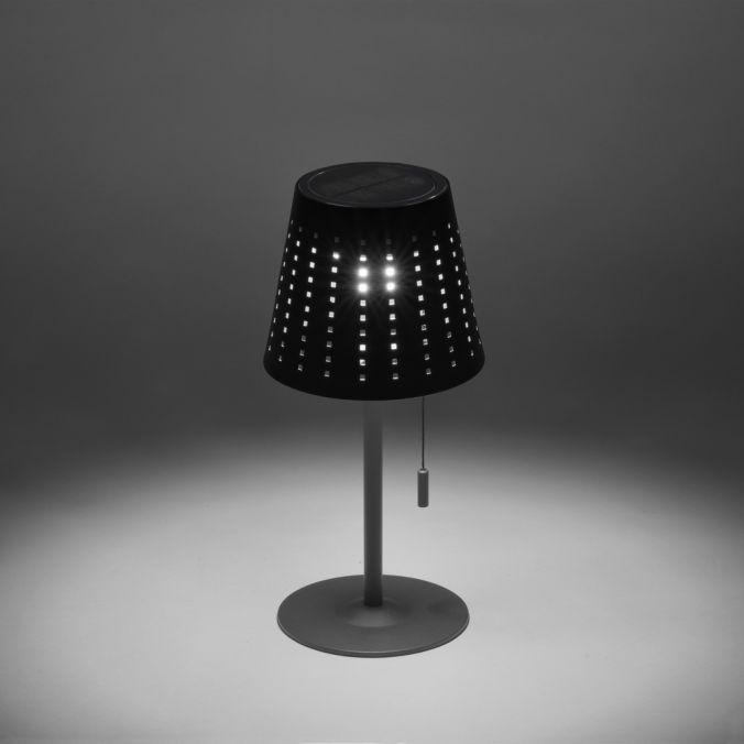 Paul Neuhaus LED Tischleuchte, anthrazit, modern, inkl. Zugschalter, solarbetrieben im Angebot