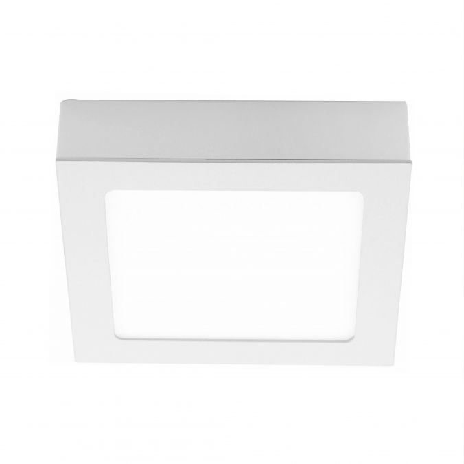 Paul Neuhaus LED-Einbauleuchte, weiß, quadratisch, warmweiß, dimmbar, blendfrei, modern