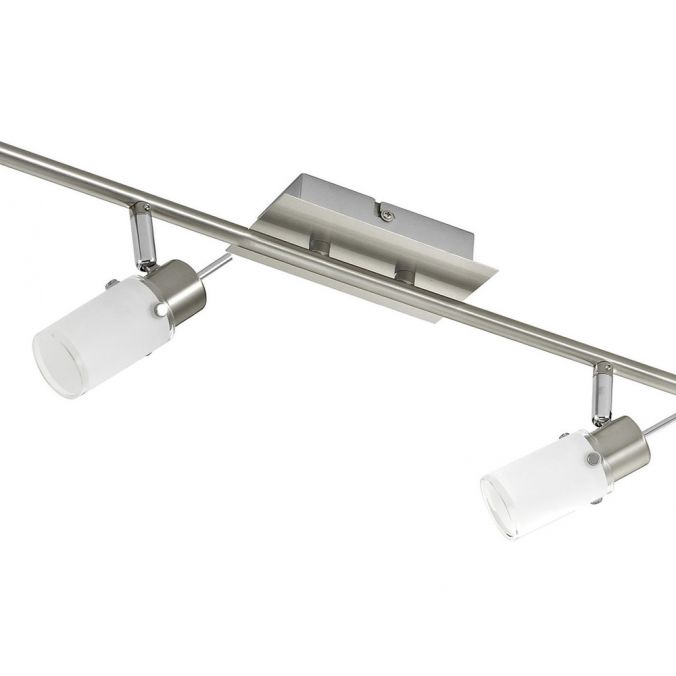 Paul Neuhaus LED-Deckenleuchte, stahlfarben, 6-flammig, verstellbar, GU10 Günstig kaufen