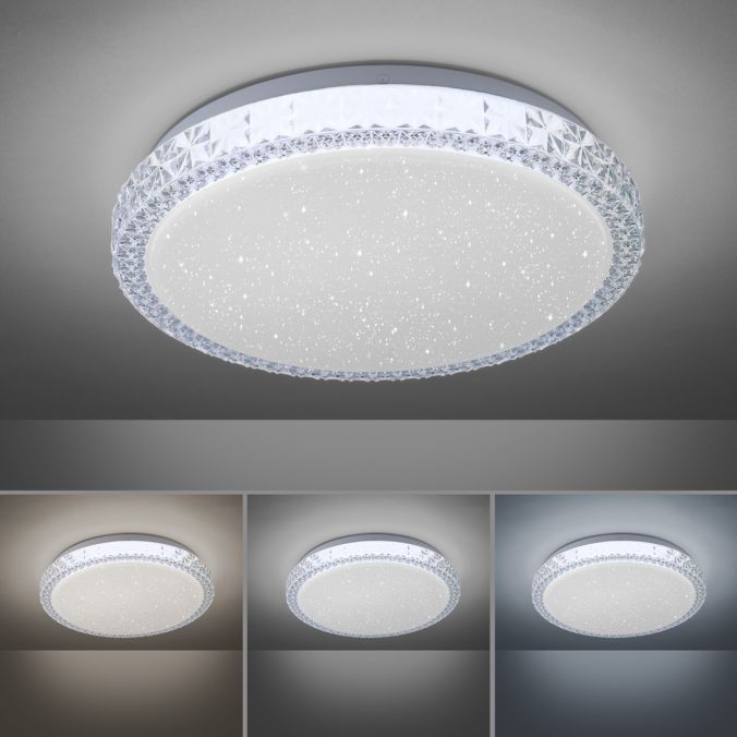 Paul Neuhaus LED-Deckenleuchte, Sternenhimmeloptik, Lichtfarbsteuerung, Memory Funktion Weihnachtsangebot