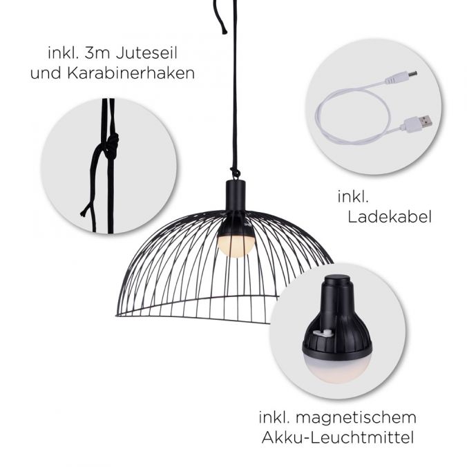 Paul Neuhaus LED Pendelleuchte, inkl. Fernbedienung, dimmbar, modern, RGB Farbwechsel Kauf eins, bekomm eins gratis