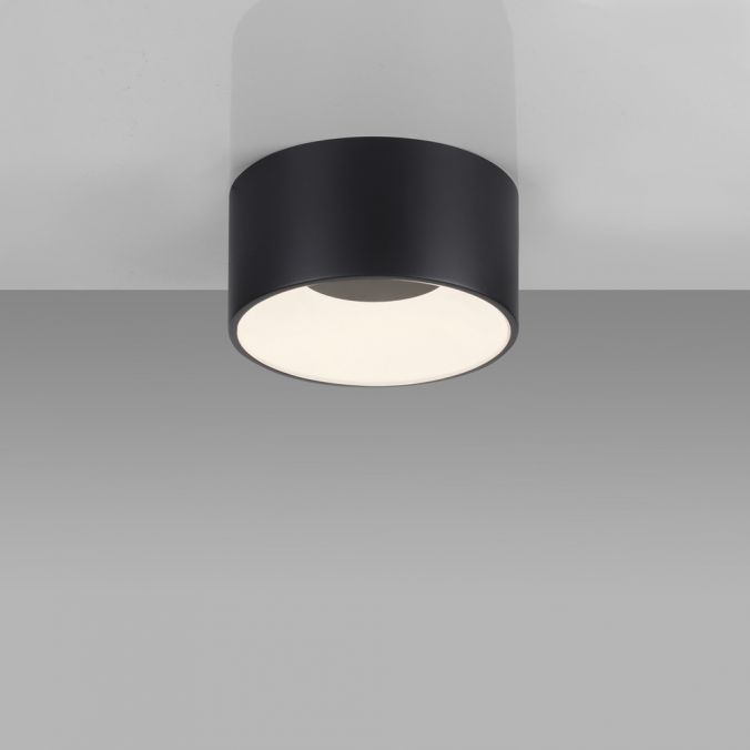 Paul Neuhaus LED Deckenleuchte schwarz D=16cm dimmbar SymplyDim Spot Super Sparpreis