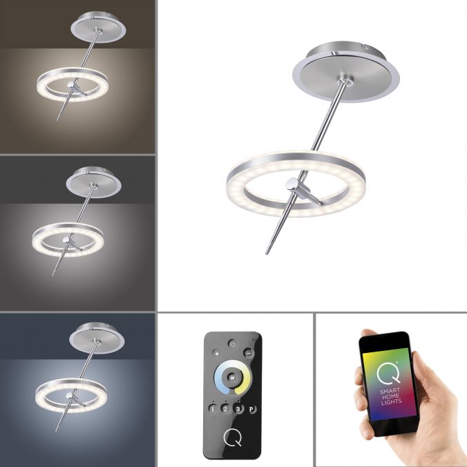 Paul Neuhaus Paul Neuhaus, Q-AMY, LED-Deckenleuchte, dimmbar, CCT, Smart Home (Auslauf) Bis zu 50% Rabatt