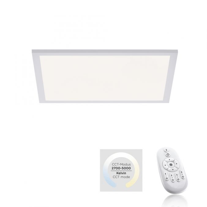 Paul Neuhaus LED-Panel, weiß, 45x45cm, flach, blendfreies Licht, CCT, dimmbar Begrenzt auf 3 Tage