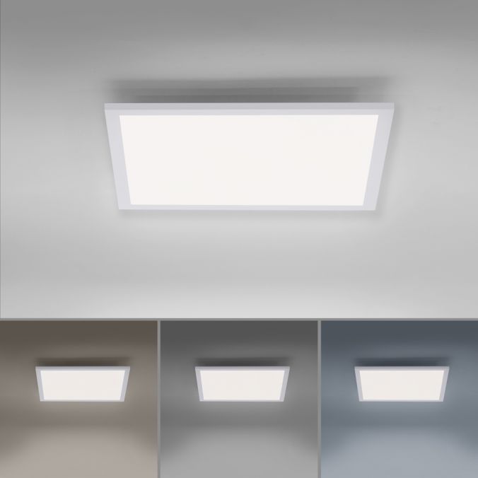 Paul Neuhaus LED-Panel, weiß, 45x45cm, flach, blendfreies Licht, CCT, dimmbar Begrenzt auf 3 Tage