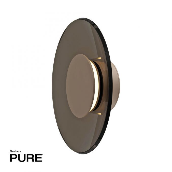Paul Neuhaus Paul Neuhaus LED Wandleuchte Pure Moon bronze Tronicdimmer