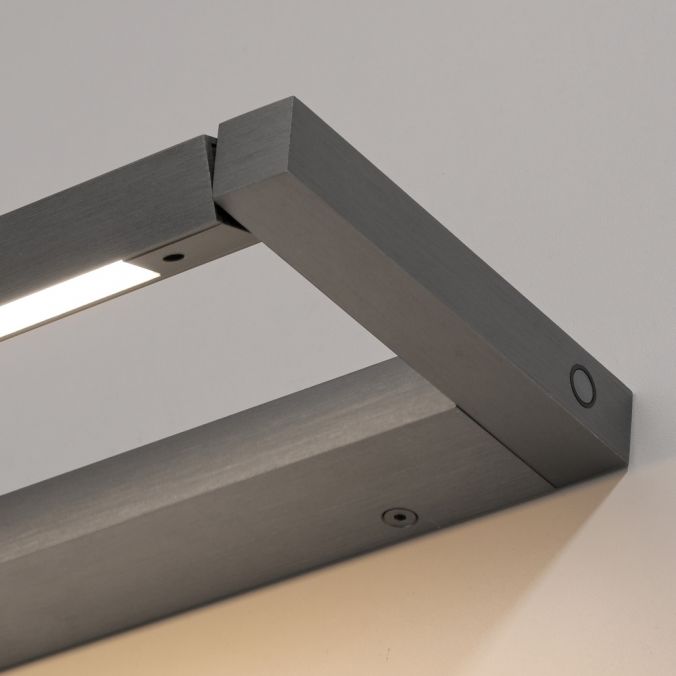 Paul Neuhaus Paul Neuhaus LED Wandleuchte PURE Puro grau eloxiert Touchdimmer Hotsell